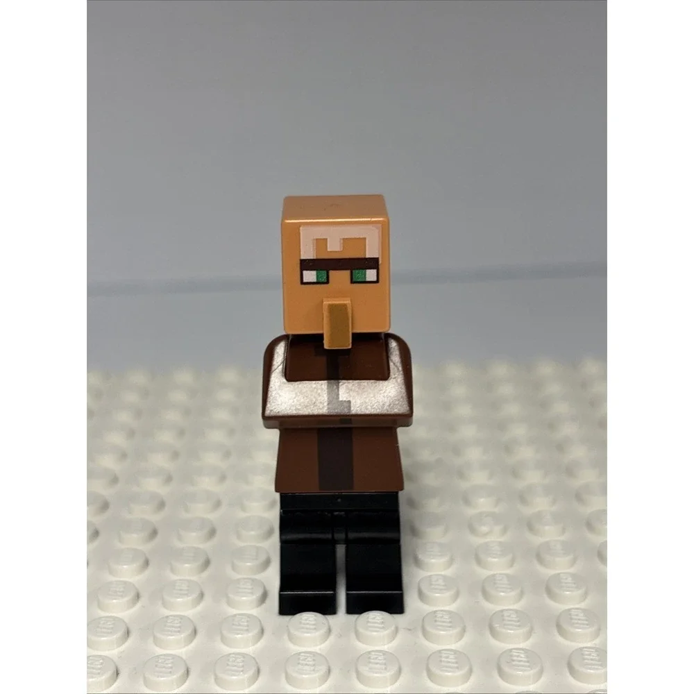 Lego Minecraft Villager‎ Reddish Brown Minifigure 21138 21128